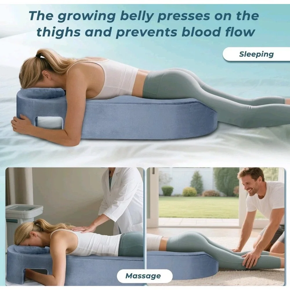 Pregnancy Massage Maternity Cushion Full Body Prenatal Surgery Pillow Bolster